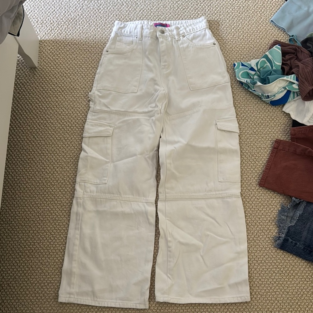 edikted wide leg pants